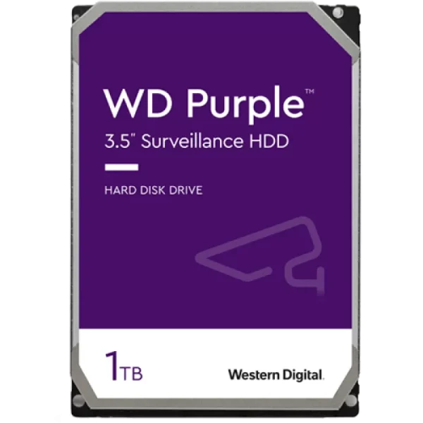 Hard disk 1TB - Western Digital PURPLE WD10PURX