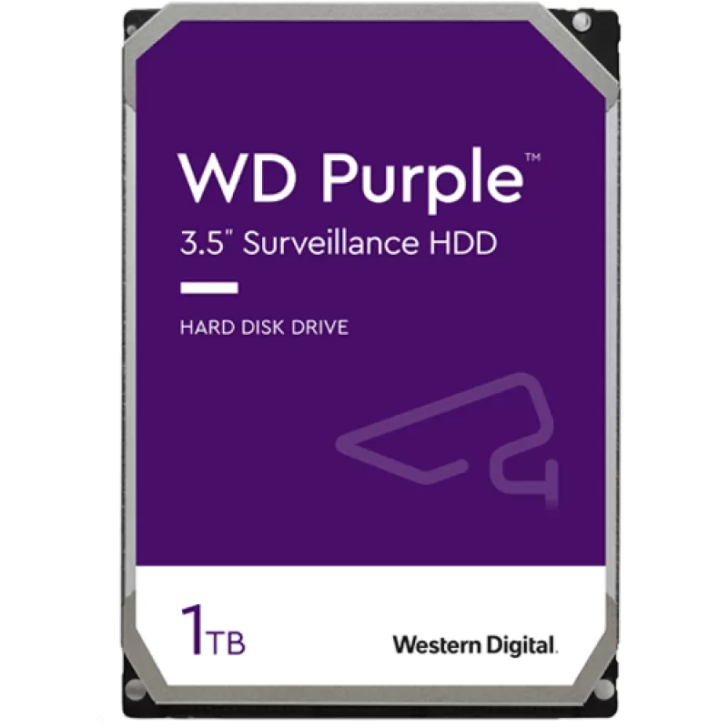 Hard disk 1TB - Western Digital PURPLE WD10PURX