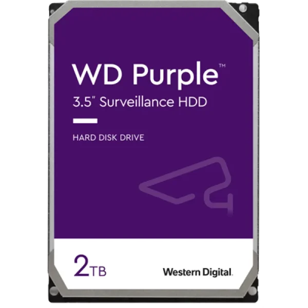 Hard disk 2TB - Western Digital PURPLE WD20PURX