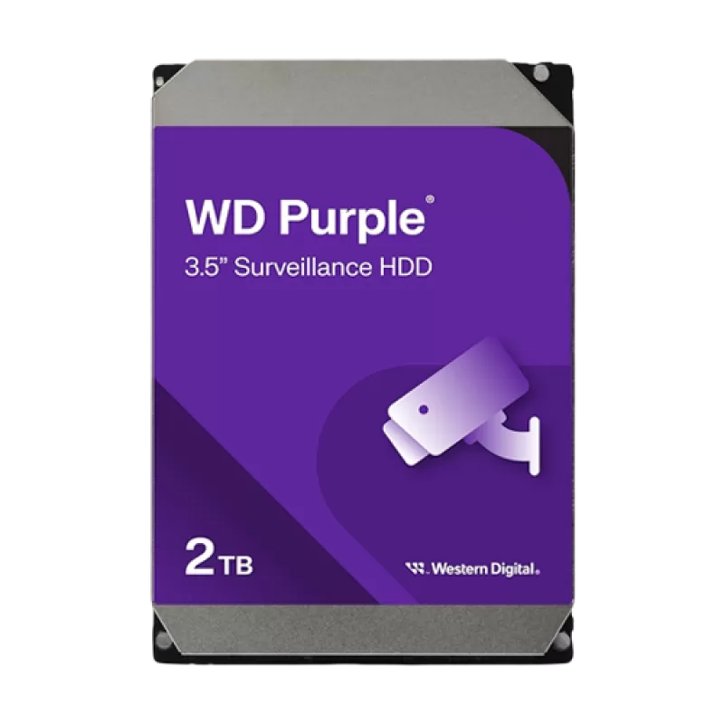 Hard disk 2TB - Western Digital PURPLE WD23PURZ