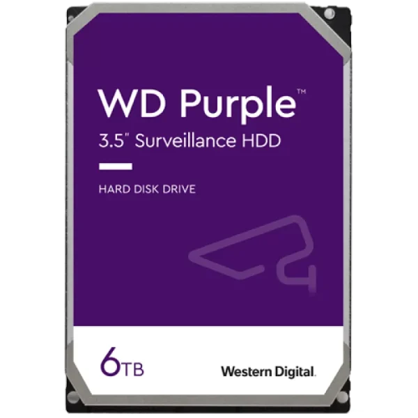 Hard disk 6TB - Western Digital PURPLE WD60PURX