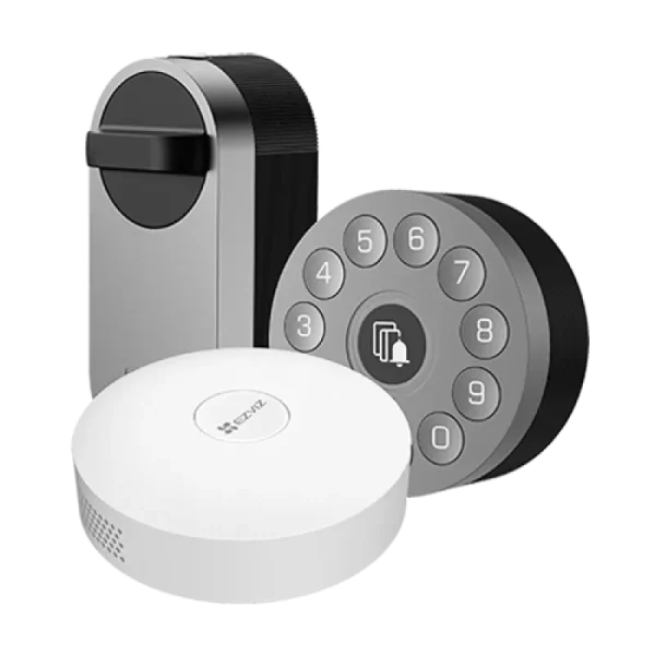 Yala inteligenta cu tastatura multifunctionala si Home Gateway - EZVIZ CS-DL01S-DL01CP-A3