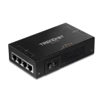 Injector Gigabit 4 x PoE+