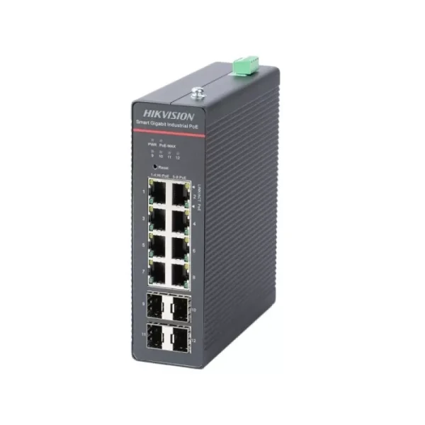 KIT 1 SWITCH 12 PORTURI CU 1 SURSA NDR-75-48