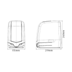 Kit automatizare poarta batanta 2x2.5m -MOTORLINE TELICA24-KIT - imagine 3