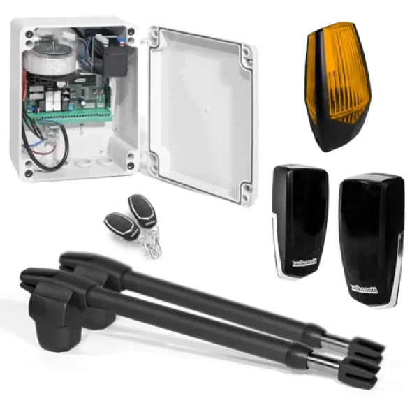 Kit automatizare poarta batanta 2x3m -MOTORLINE LINCE400-24V-KIT