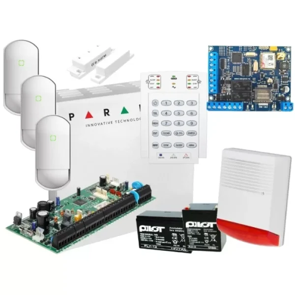 KIT CENTRALA PARADOX + COMUNICATOR CID