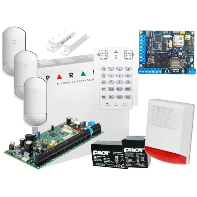 KIT CENTRALA PARADOX + COMUNICATOR CID