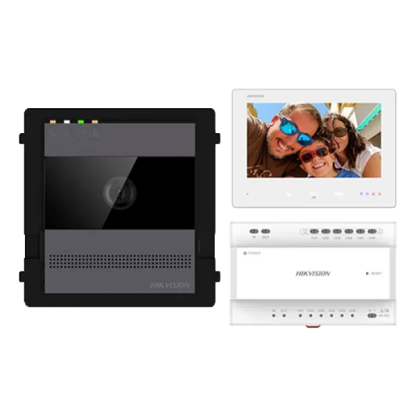 KIT videointerfon 2 fire pentru 1 familie