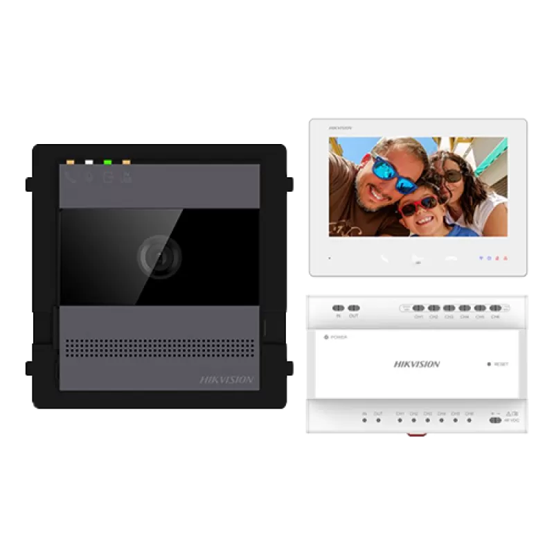 KIT videointerfon 2 fire pentru 1 familie