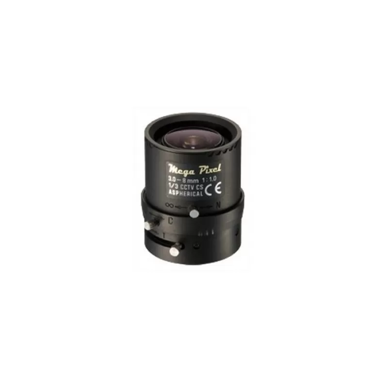 LENTILA 1/3" 3-8MM ASFERICA F1.0 IRIS MANUAL