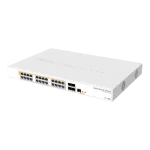 4 x SFP+ 10Gbps - Mikrotik CRS328-24P-4S+RM
