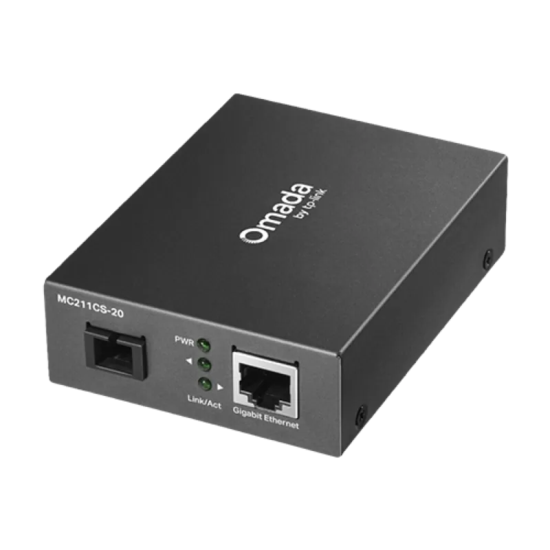 Media Convertor WDM Gigabit RJ45 - Single-mode SC Bi-directional