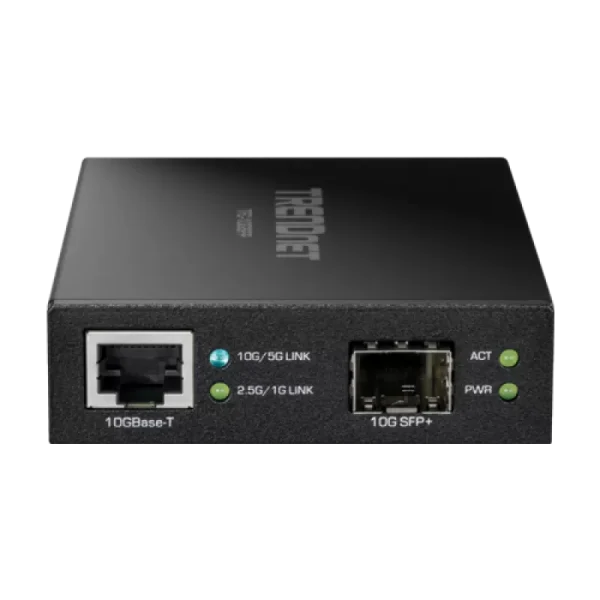 Mediaconvertor 10G SFP+ fibra optica - TRENDnet TFC-10GSFP