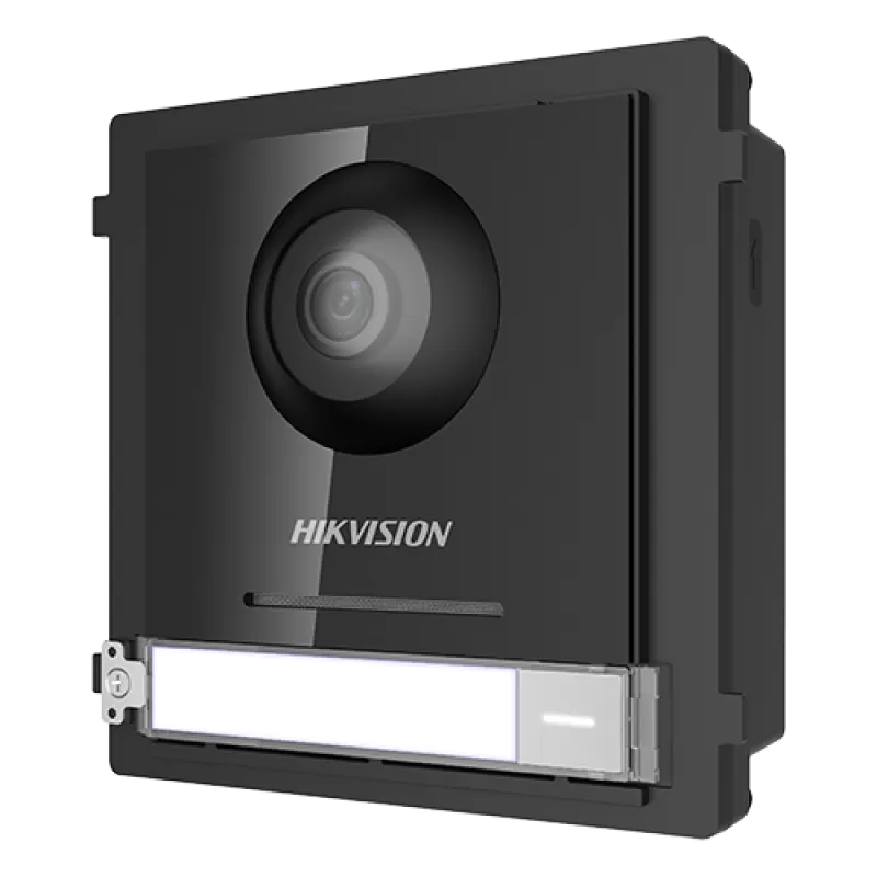 Modul Master pentru Interfonie modulara echipat cu camera video 2MP fisheye si un buton apel  - HIKVISION DS-KD8003-IME1