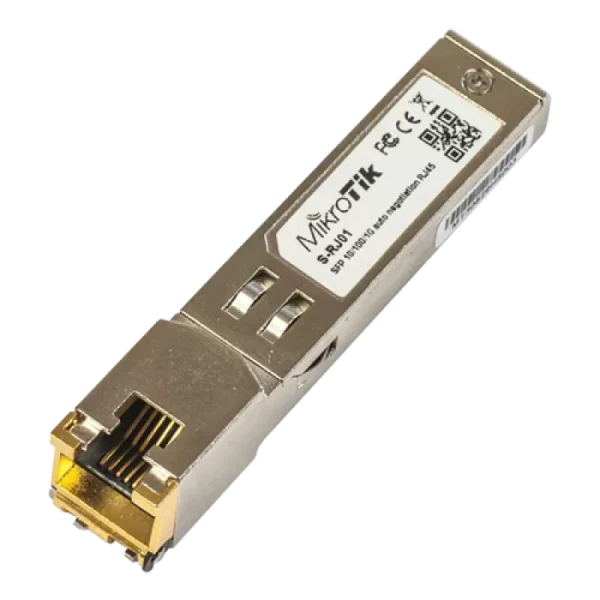 Modul RJ45 SFP 10/100/1000M - Mikrotik S-RJ01