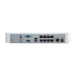 NVR 4K, 8 canale 8MP  + 8 porturi PoE, compresie H.265 Ultra - UNV NVR301-08LS3-P8 - imagine 4