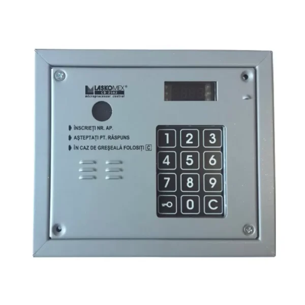 PANOU CONTROL DE EXTERIOR + CITITOR PROXIMITATE