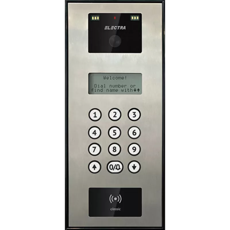 Panou exterior audio - video
