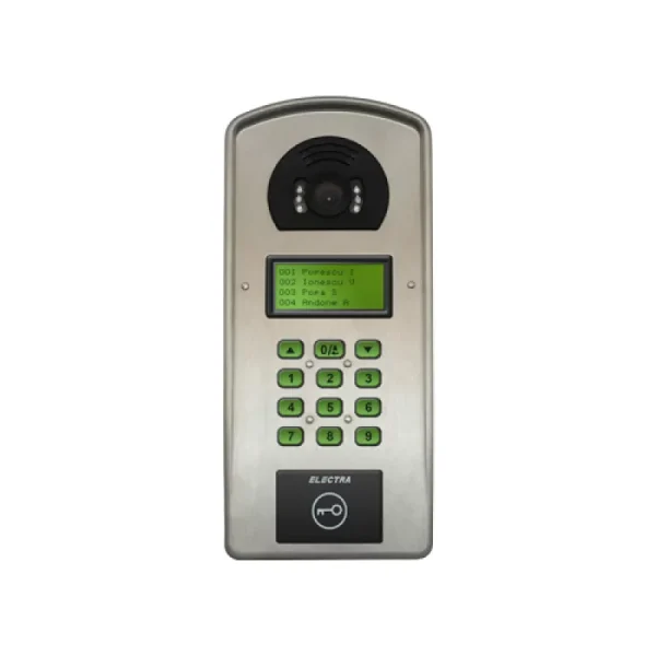 Panou exterior semiduplex VIDEO cu afisor 4 randuri