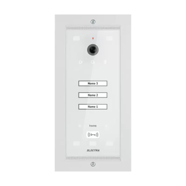 Panou exterior video Home pentru 3 Familii - SMART