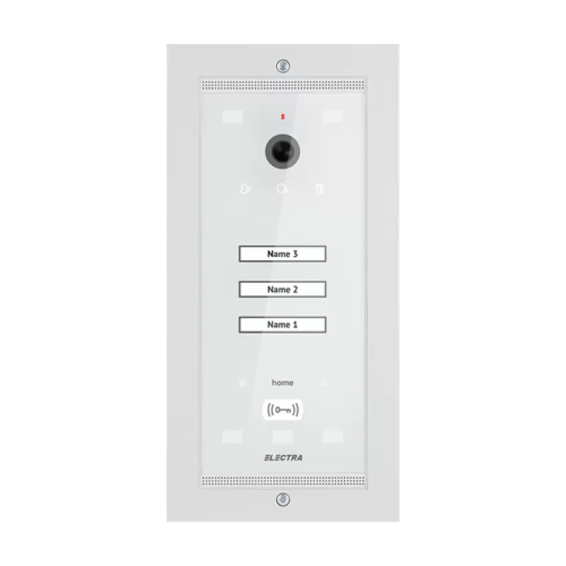 Panou exterior video Home pentru 3 Familii - SMART