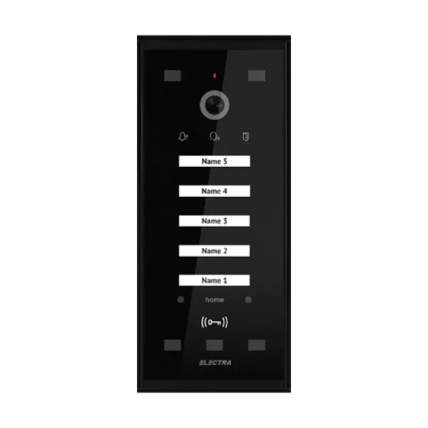 Panou exterior video Home pentru 5 Familii - SMART