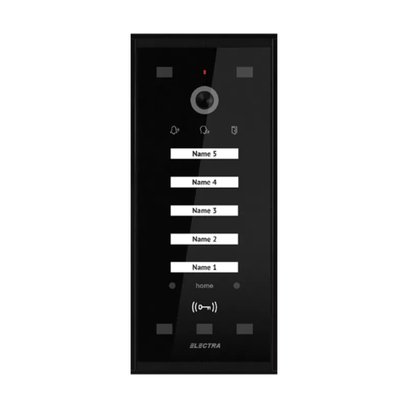 Panou exterior video Home pentru 5 Familii - SMART