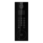 Panou exterior videointerfon TCP/IP pentru blocuri si spatii birouri