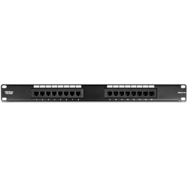 Patch Panel 16 porturi RJ45 UTP 19'