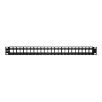 Patch Panel 24 porturi blank keystone 1U - TRENDnet TC-KP24 - imagine 2