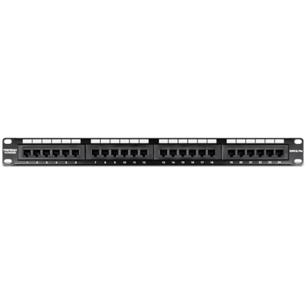 Patch Panel 24 porturi RJ45 UTP 19'