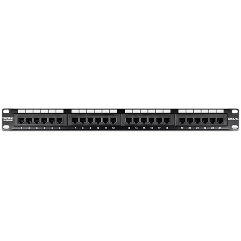 Patch Panel 24 porturi RJ45 UTP 19'