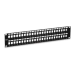 Patch Panel 48 porturi blank keystone 2U - TRENDnet TC-KP48