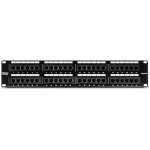 Patch Panel 48 porturi RJ45 UTP 19'