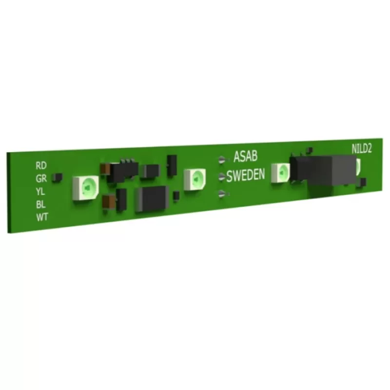 PLACA CU LED-URI VERZI PENTRU LAMPA CORIDOR