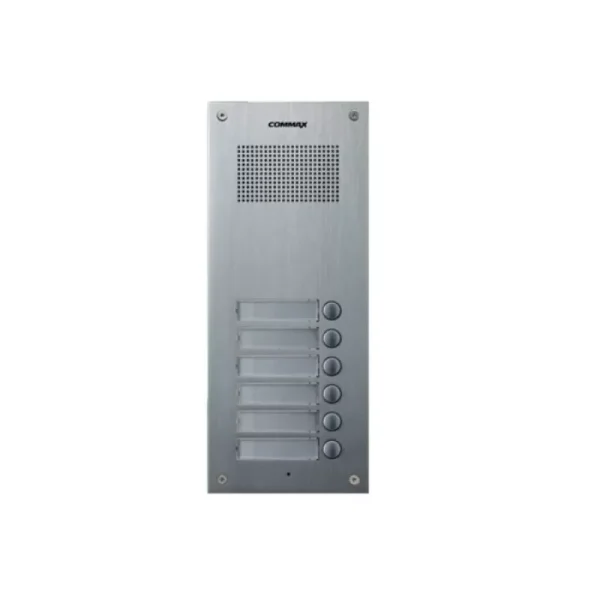 POST DE EXTERIOR DIN ALUMINIU CU 6 BUTOANE
