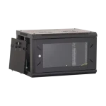 Rack perete 4U 19'' 600x600, capacitate incarcare 80 Kg, negru - ASYTECH Networking ASY-4U-6060W - imagine 4