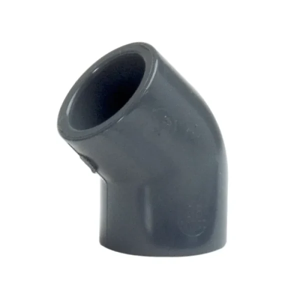 RACORD (ABS) 45 GRADE PENTRU TEAVA 25 MM