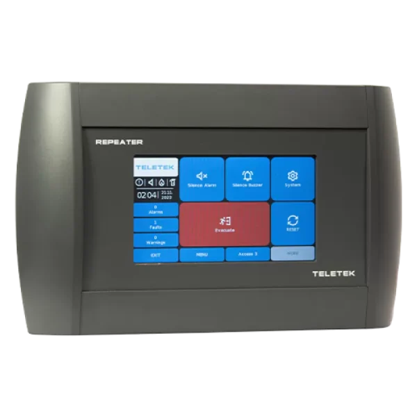 Repetor cu display TFT 7' touch screen pentru centrale IRIS/SIMPO - Teletek RepeaterTFTIRIS/SIMPO