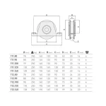 ROATA U GROOVE D80 CU SUPORT INTERN - imagine 2