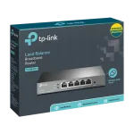 Router 5 porturi RJ45 Gigabit, Load Balancing - TP-Link Omada TL-R470T+ - imagine 3