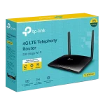 Router wireless cu functie telefonie TP-LINK TL-MR6500v N300 4G LTE 10/100 Mbps TL-MR6500v - imagine 4
