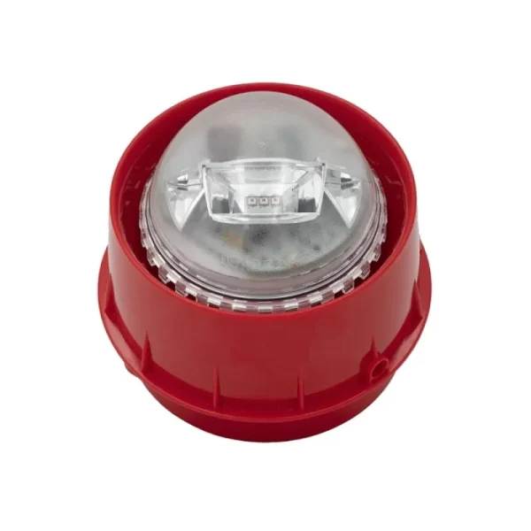 SIRENA ADRESABILA WIRELESS CU FLASH ROSU