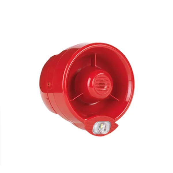Sirena INIM wireless FireVibes cu flash alb