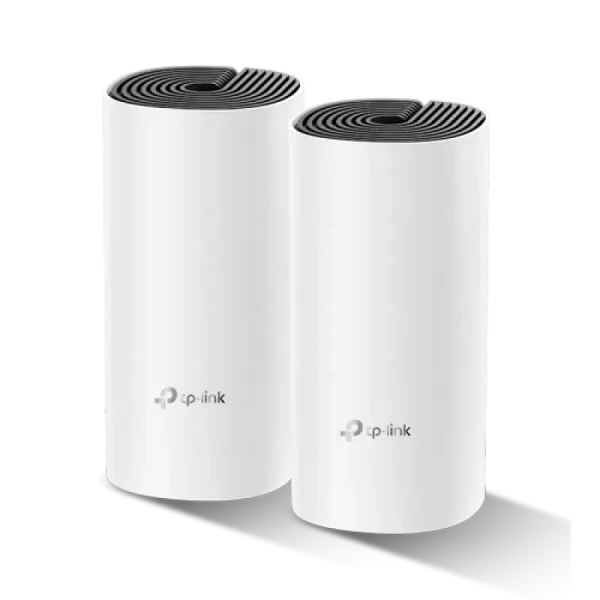 Sistem mesh Wi-Fi TP-LINK Deco E4 AC1200 (pachet de 2)