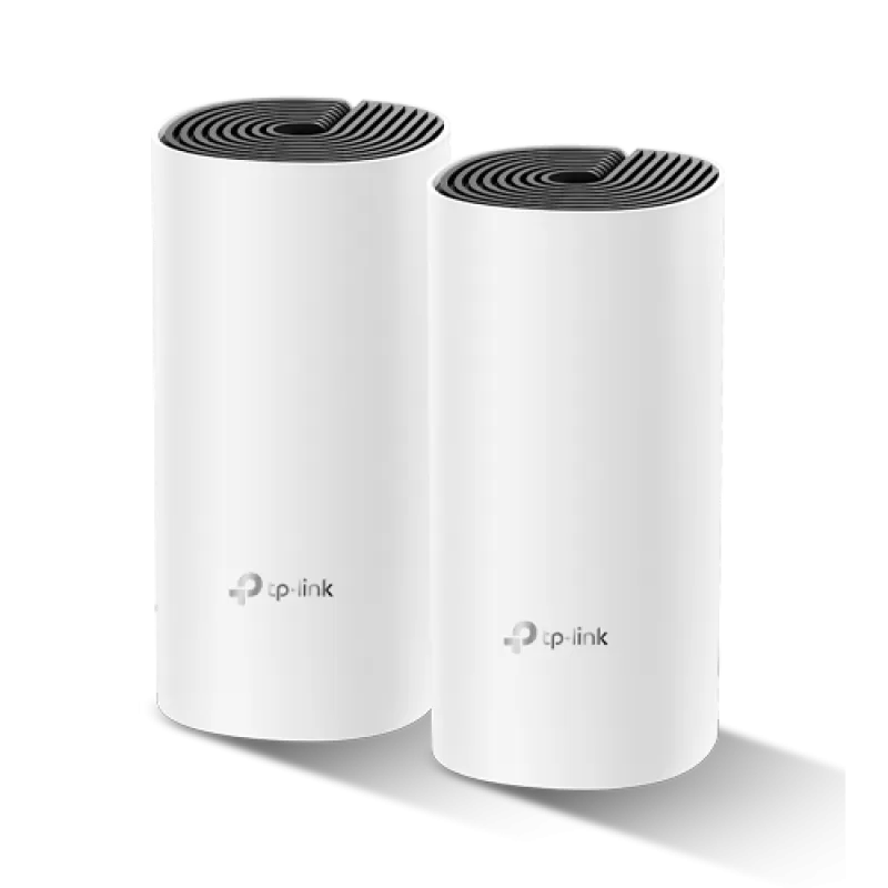 Sistem mesh Wi-Fi TP-LINK Deco E4 AC1200 (pachet de 2)