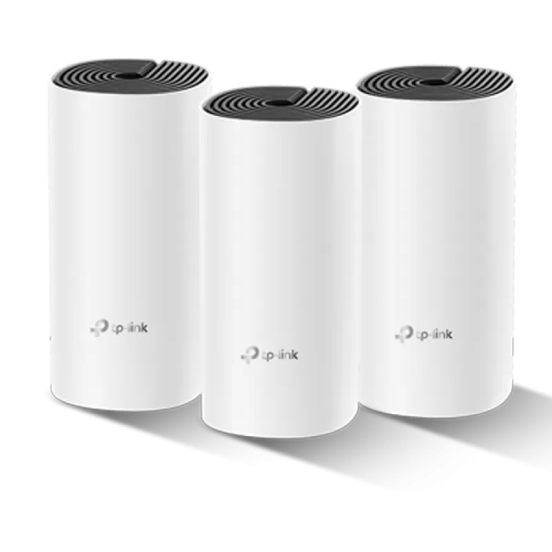 Sistem mesh Wi-Fi TP-LINK Deco E4 AC1200 (pachet de 3)