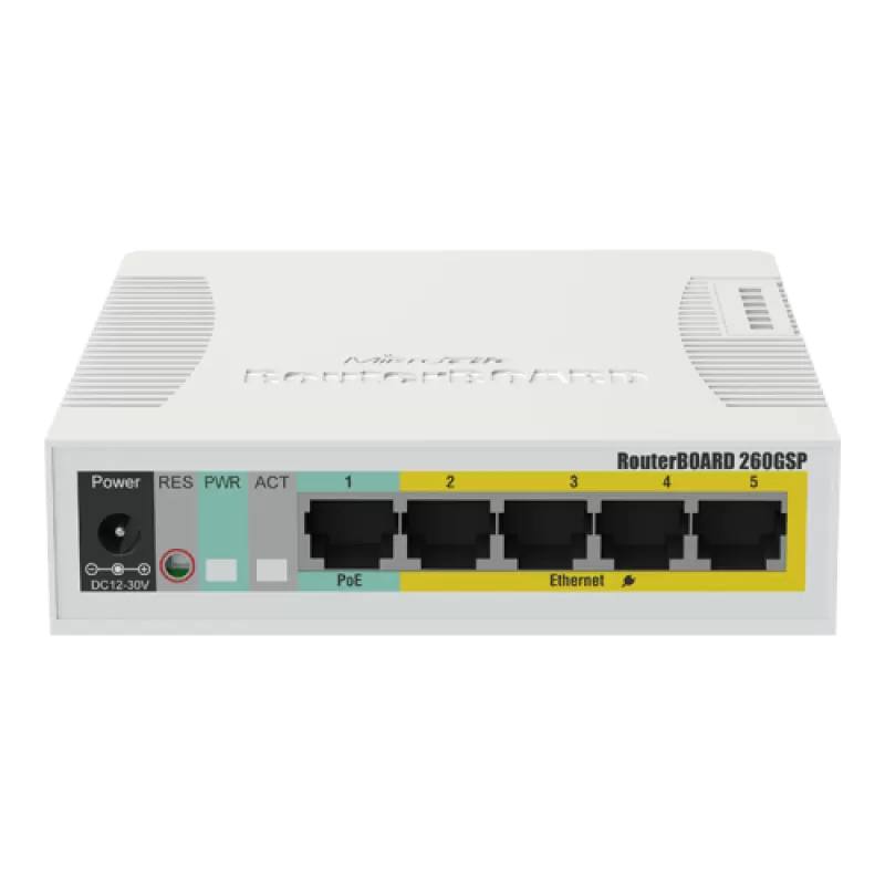 Smart Switch 5 x Gigabit (4 x PoE)