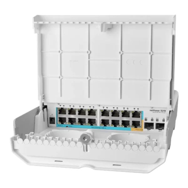Smart Switch outdoor 16 x 10/100Mbps (15 PoE inversate)